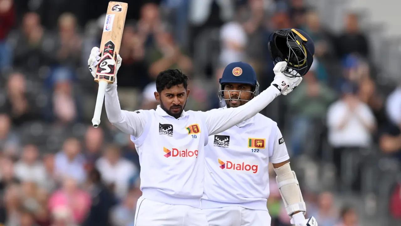 Kamindu Mendis and Dinesh Chandimal Excel in Unbroken Stand to Lead Sri Lanka to Victory