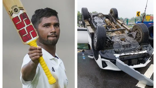 Cricket Player Musheer Khan sustains neck fracture after car flips following collision with divider, ruled out of Irani Cup and Ranji season.