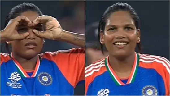 The Unique 'Arsenal' Connection Behind Asha Sobhana's 'Goggles' Celebration After Wicket in T20 WC Opener