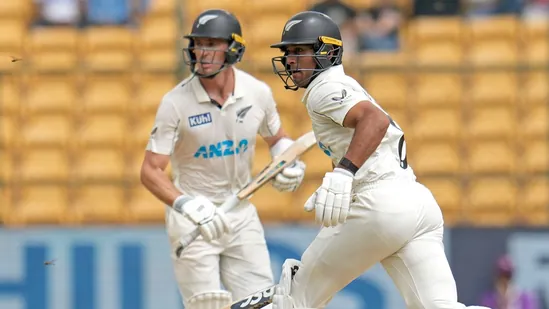 Tom Latham leads New Zealand to historic victory over India in Test match after 36 year drought