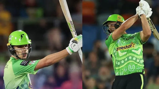 Record-breaking innings by Sam Konstas and Daniel Sams propel Sydney Thunder to victory in BBL