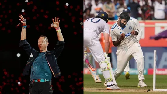 'Even Jasprit Bumrah might struggle to bowl with this...' - Coldplay acknowledges India star before Ahmedabad concert.