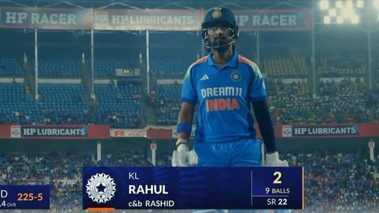 KL Rahul gets out trying to assist Shubman Gill's century, draws ire from Gavaskar