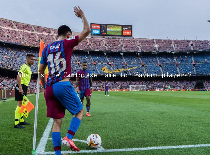 What is the Cantonese name for Bayern players?